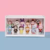 Présentoir lumineux POP MART (blanc, jaune et rose)