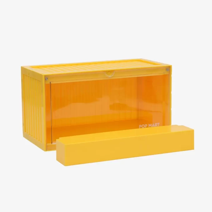 Présentoir lumineux POP MART (blanc, jaune et rose)