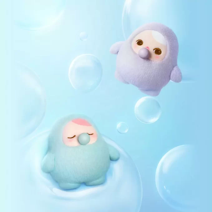 PUCKY BEANIE BUBBLE UP SERIES – Boîte surprise en peluche suspendue