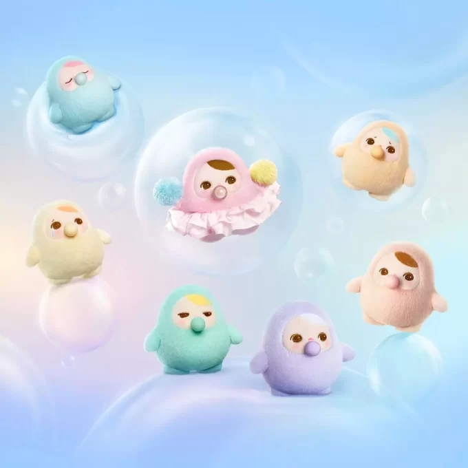 PUCKY BEANIE BUBBLE UP SERIES – Boîte surprise en peluche suspendue