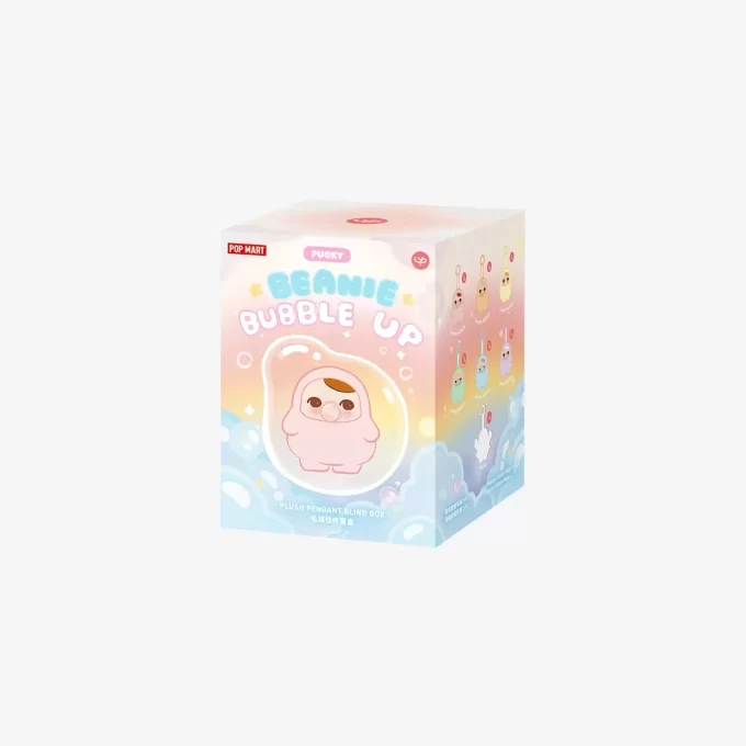 PUCKY BEANIE BUBBLE UP SERIES – Boîte surprise en peluche suspendue