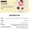 PUCKY Roly-Poly Kitty Series – Peluche en vinyle dans une boîte aveugle