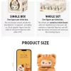 PUCKY Roly-Poly Kitty Series – Peluche en vinyle dans une boîte aveugle