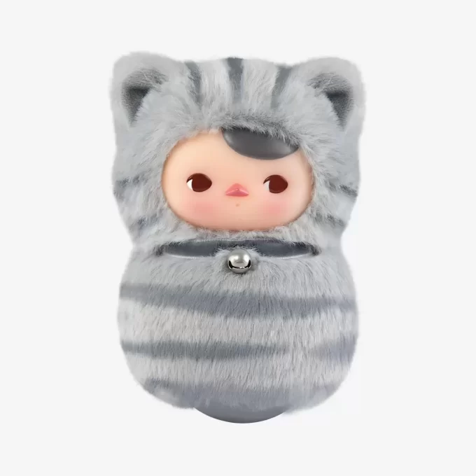 PUCKY Roly-Poly Kitty Series – Peluche en vinyle dans une boîte aveugle