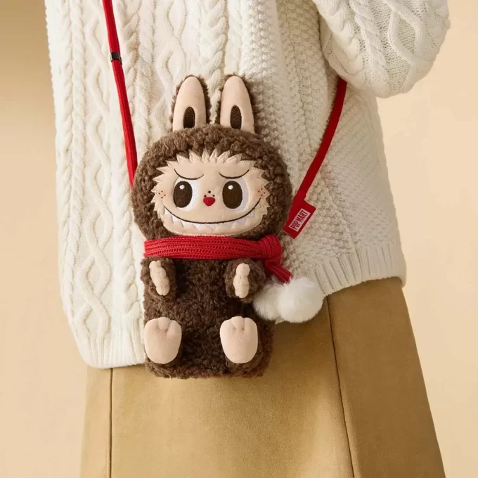 Sac à bandoulière pour poupée en peluche de la série classique THE MONSTERS