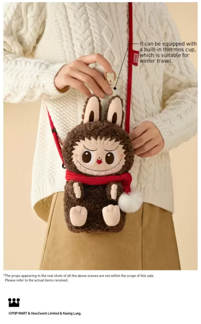 Sac à bandoulière pour poupée en peluche de la série classique THE MONSTERS