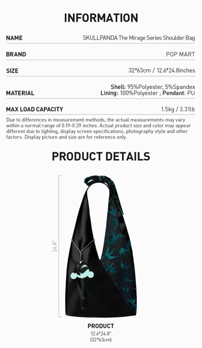 Sac à bandoulière SKULLPANDA The Mirage Series