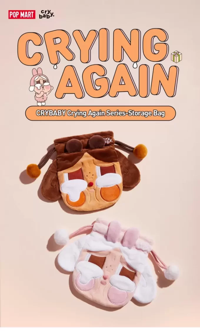 Sac de rangement de la série CRYBABY Crying Again