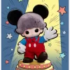 Sac en peluche en vinyle Mickey de la série DIMOO WORLD × DISNEY