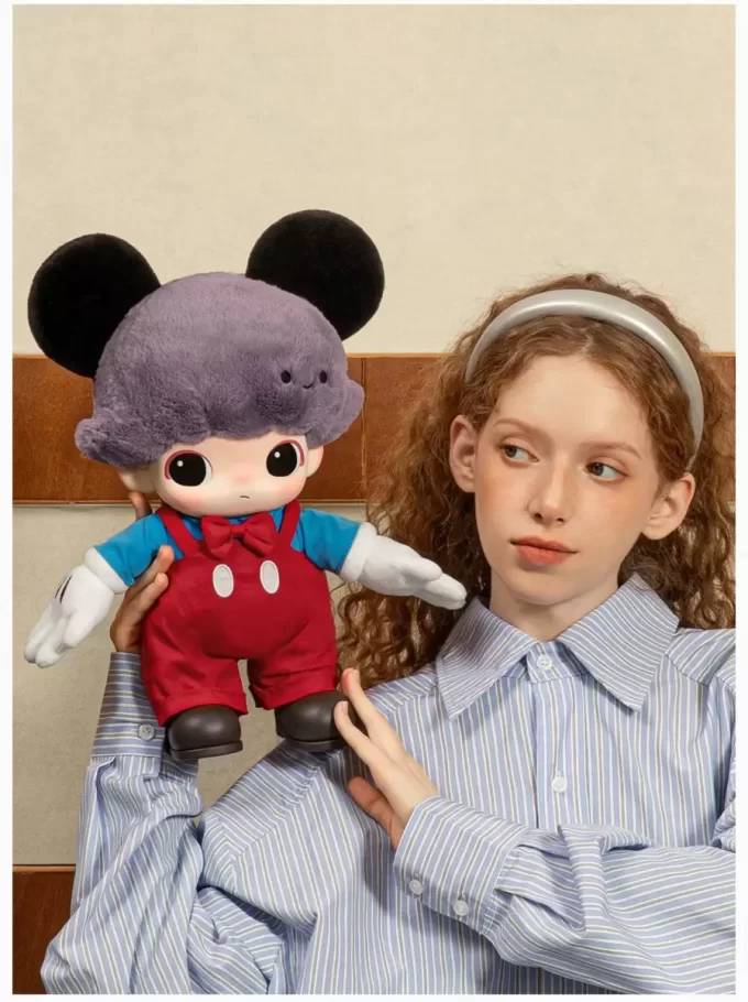 Sac en peluche en vinyle Mickey de la série DIMOO WORLD × DISNEY