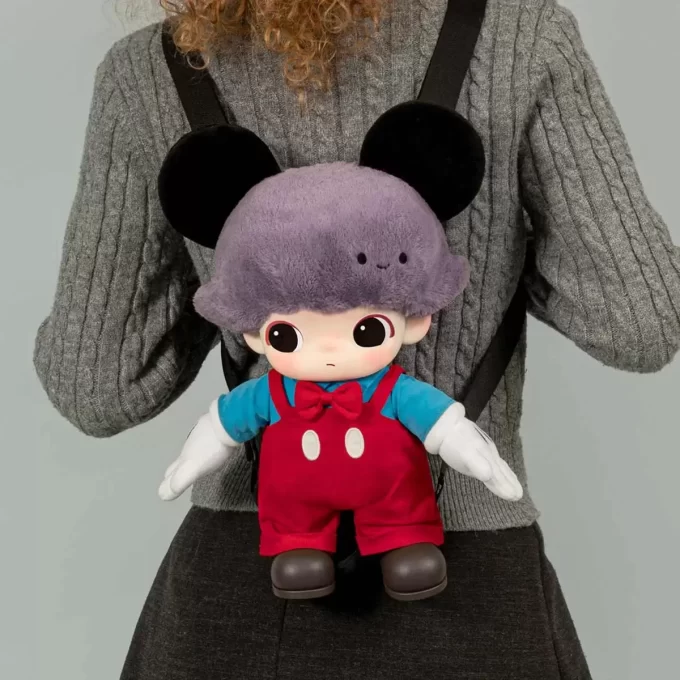 Sac en peluche en vinyle Mickey de la série DIMOO WORLD × DISNEY