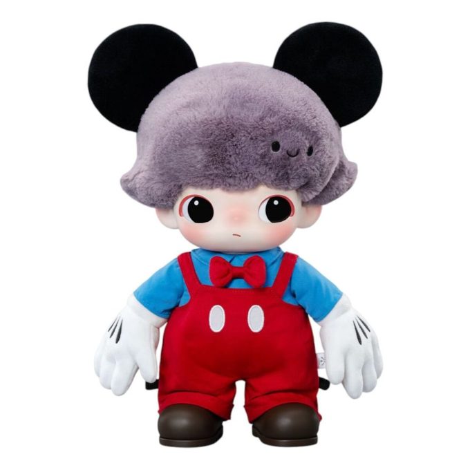 Sac en peluche en vinyle Mickey Pop Mart x Disney Dimoo World