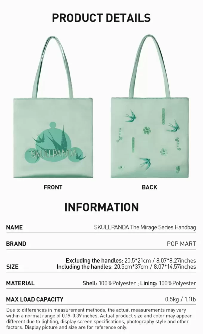 Sac à main SKULLPANDA The Mirage Series Sac à main SKULLPANDA The Mirage Series