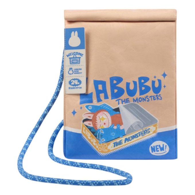 Sac messager Labubu The Monsters Wacky Mart