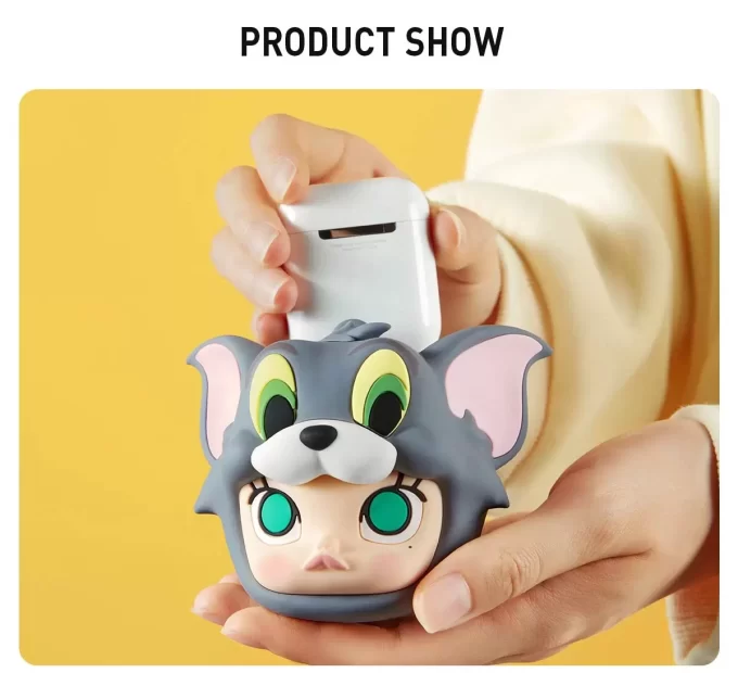 Sacoche pour écouteurs MOLLY X Warner Bros. 100e anniversaire (Tom et Jerry)