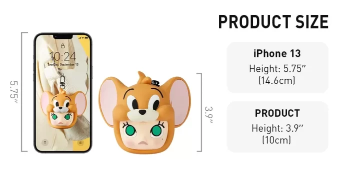 Sacoche pour écouteurs MOLLY X Warner Bros. 100e anniversaire (Tom et Jerry)