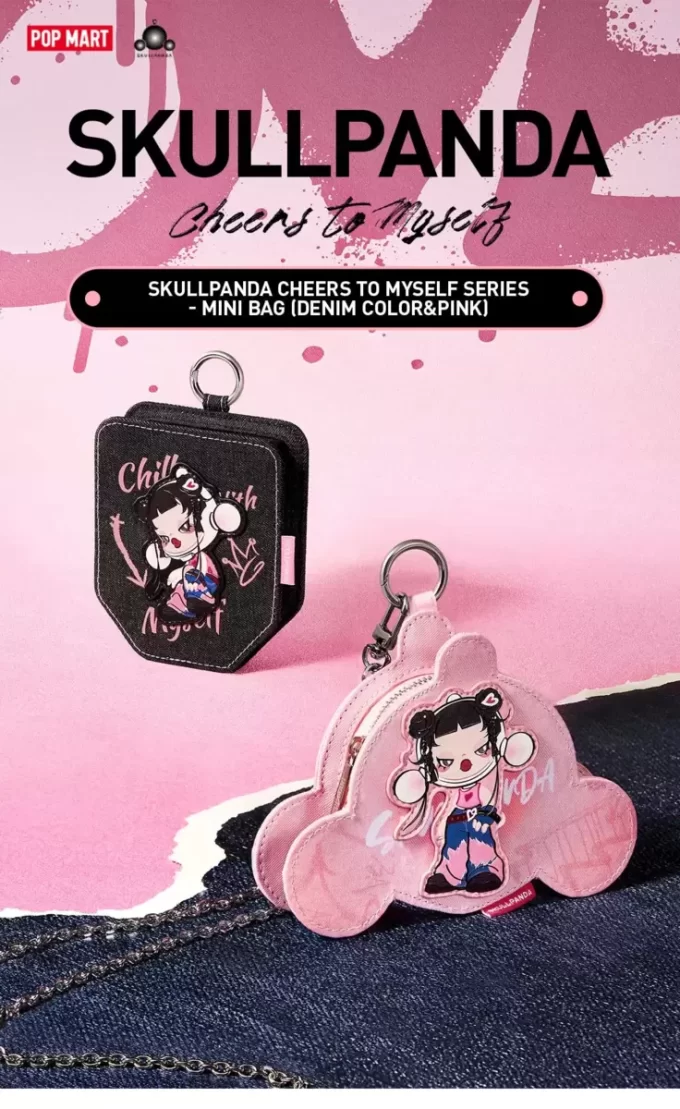 SKULLPANDA CHEERS TO MYSELF SERIES – Mini sac SKULLPANDA CHEERS TO MYSELF SERIES – Mini sac