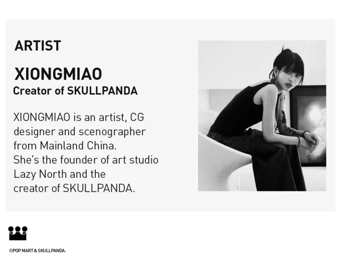 SKULLPANDA La figurine surprise en bas SKULLPANDA La figurine surprise en bas