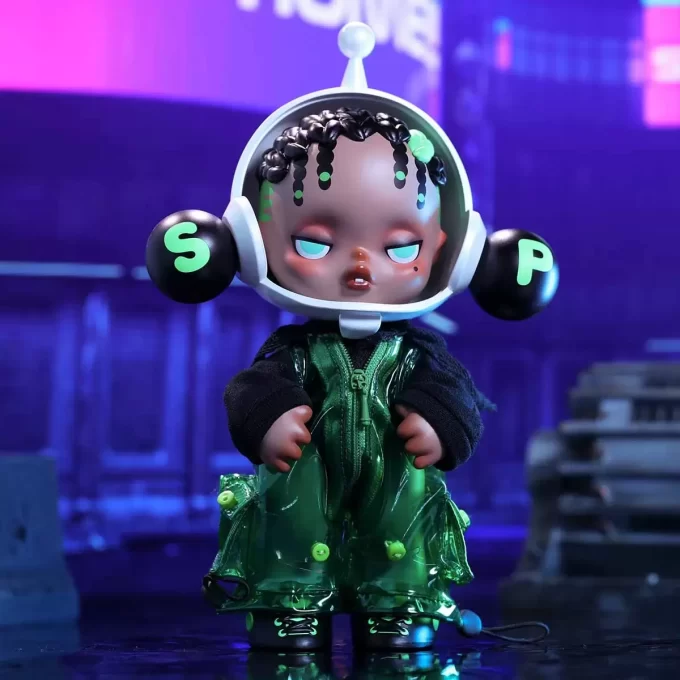 SKULLPANDA OOTD La figurine verte sauvage
