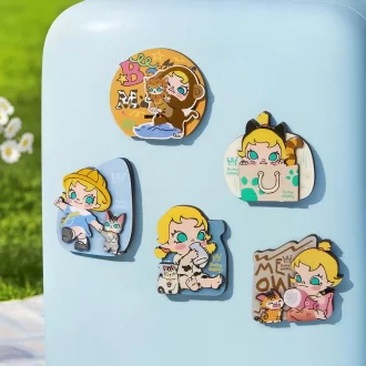 Série Baby Molly et Baby Tabby – Boîte aveugle aimantée pour réfrigérateur