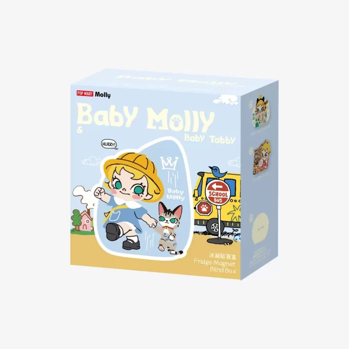 Série Baby Molly et Baby Tabby – Boîte aveugle aimantée pour réfrigérateur Série Baby Molly et Baby Tabby – Boîte aveugle aimantée pour réfrigérateur