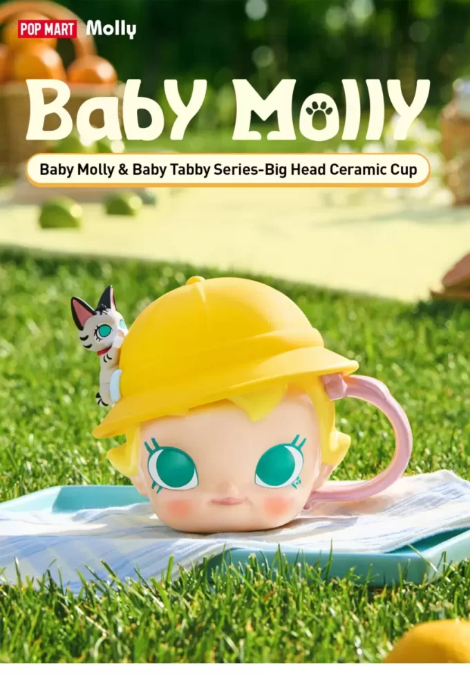 Série Baby Molly et Baby Tabby – Tasse en céramique à grosse tête Série Baby Molly et Baby Tabby – Tasse en céramique à grosse tête