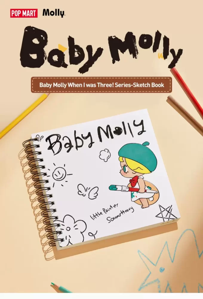 Série « Bébé Molly, quand j&rsquo;avais trois ans ! » – Carnet de croquis