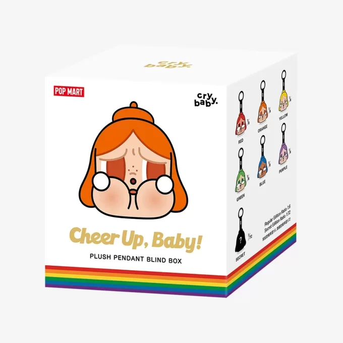 SÉRIE CRYBABY, CHEER UP, BABY! – Boîte surprise pour pendentif en peluche