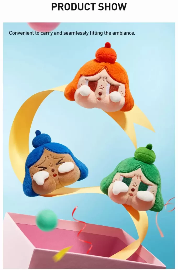 SÉRIE CRYBABY, CHEER UP, BABY! – Boîte surprise pour pendentif en peluche