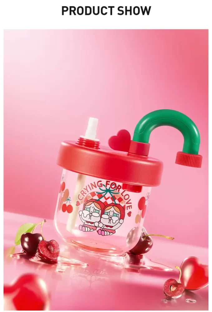 Série CRYBABY Crying For Love – Gobelet en paille Série CRYBABY Crying For Love – Gobelet en paille