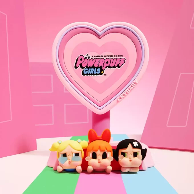 Série CRYBABY × Powerpuff Girls – Support pour téléphone portable Série CRYBABY × Powerpuff Girls – Support pour téléphone portable