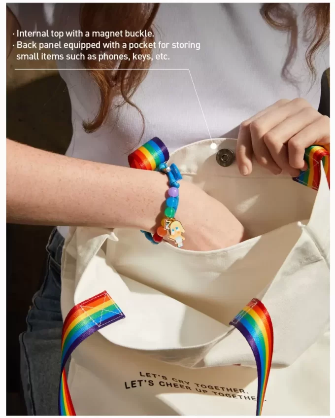 Série CRYBABY, RÉVEILLE-TOI, BÉBÉ ! – Sac en toile