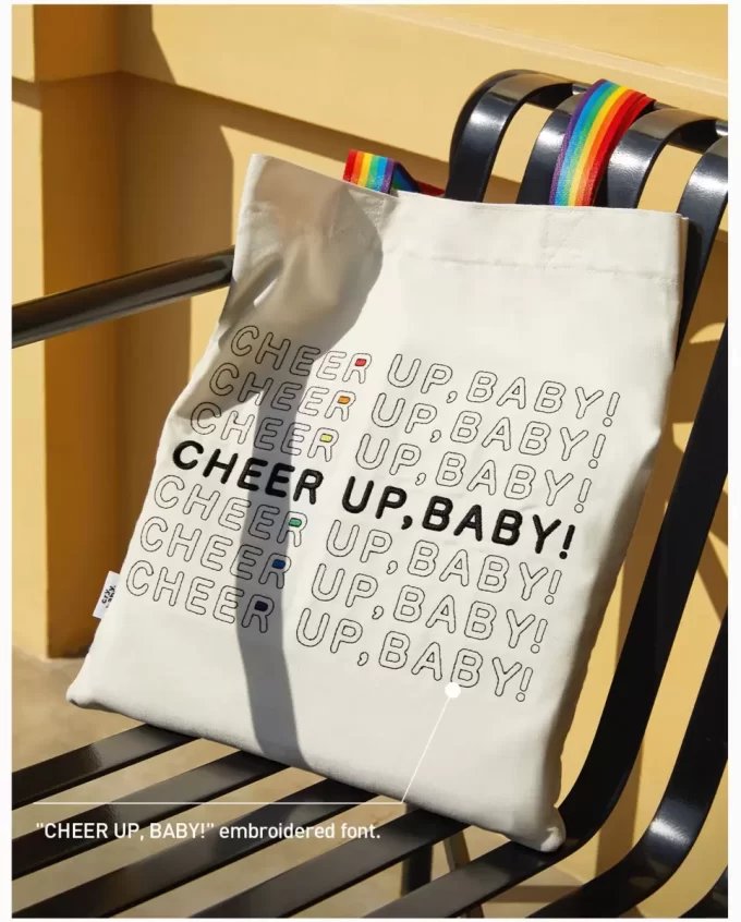 Série CRYBABY, RÉVEILLE-TOI, BÉBÉ ! – Sac en toile
