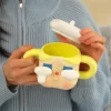 Série CRYBABY Sad Club – Tasse en céramique (dorée)
