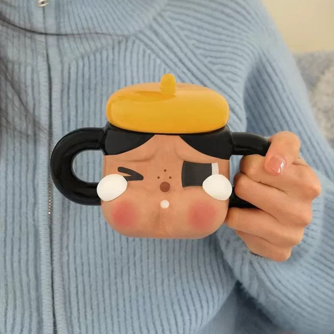 Série CRYBABY Sad Club – Tasse en céramique (marron)