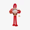 Série de célébrations du Nouvel An de Wealthy Snake – Décoration de porte en peluche LABUBU