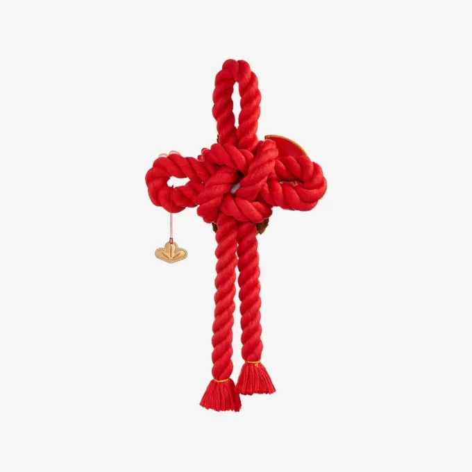 Série de célébrations du Nouvel An de Wealthy Snake – Décoration de porte en peluche LABUBU