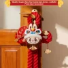 Série de célébrations du Nouvel An de Wealthy Snake – Décoration de porte en peluche LABUBU