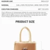 Série de sacs classiques – Sac fourre-tout en peluche LABUBU (marron)