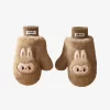 Série de vacances chaudes et moelleuses – Gants en peluche LABUBU Série de vacances chaudes et moelleuses – Gants en peluche LABUBU