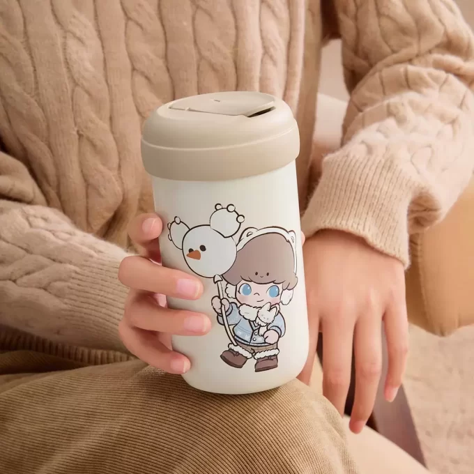 Série de vacances chaudes et moelleuses – Tasse isotherme DIMOO
