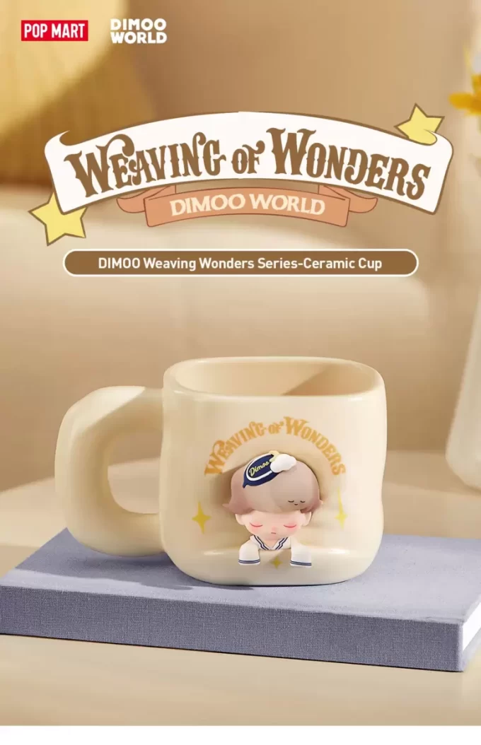 Série DIMOO Weaving Wonders – Tasse en céramique