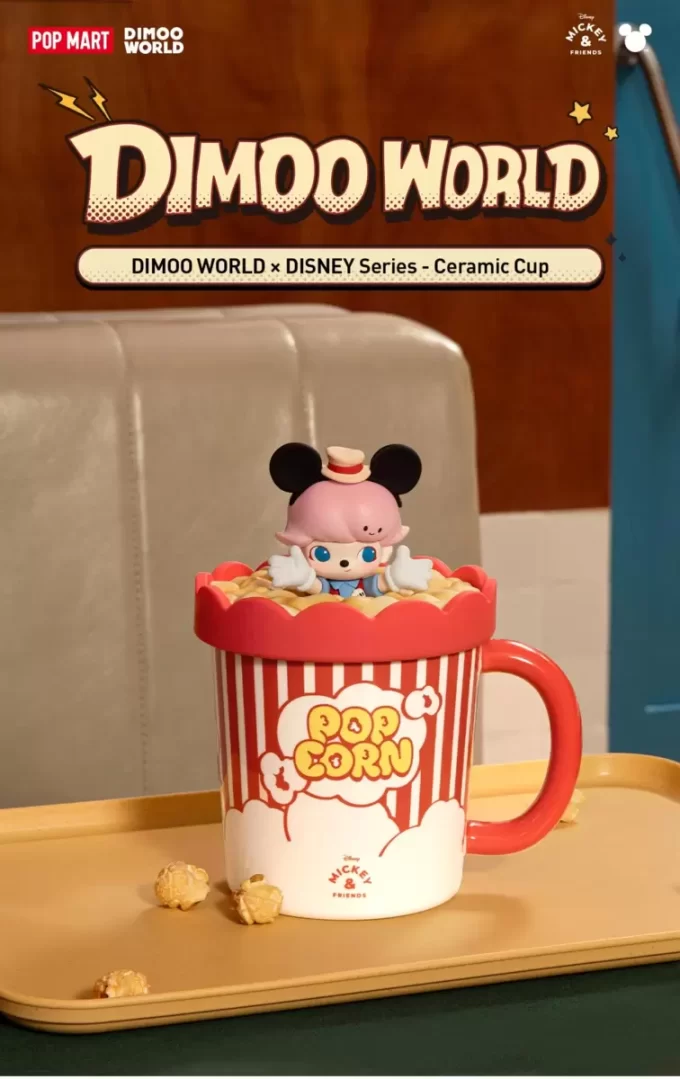 Série DIMOO WORLD × DISNEY – Tasse en céramique