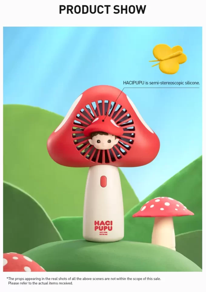 Série HACIPUPU Aventures dans les bois – Ventilateur portable