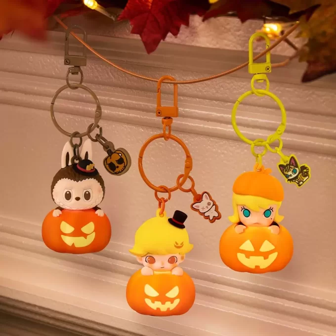 Série Happy Halloween Party – Pendentif citrouille lumineux