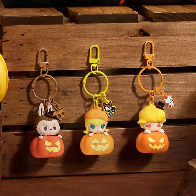 Série Happy Halloween Party – Pendentif citrouille lumineux