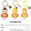 Série Happy Halloween Party – Pendentif citrouille lumineux