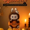 Série Happy Halloween Party – Pendentif en peluche en vinyle citrouille assise