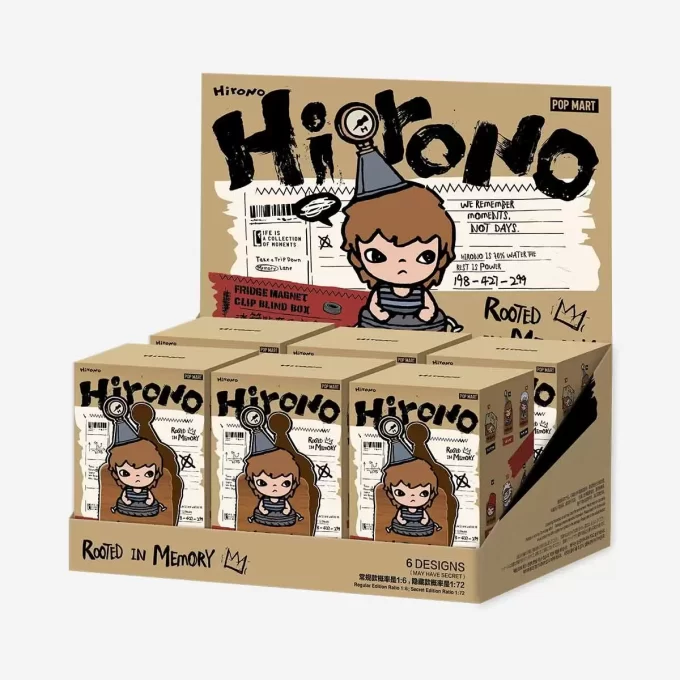Série Hirono Echo – Boîte aveugle avec clip magnétique pour réfrigérateur Série Hirono Echo – Boîte aveugle avec clip magnétique pour réfrigérateur