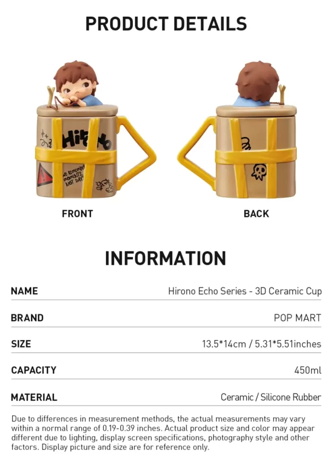 Série Hirono Echo – Tasse en céramique 3D